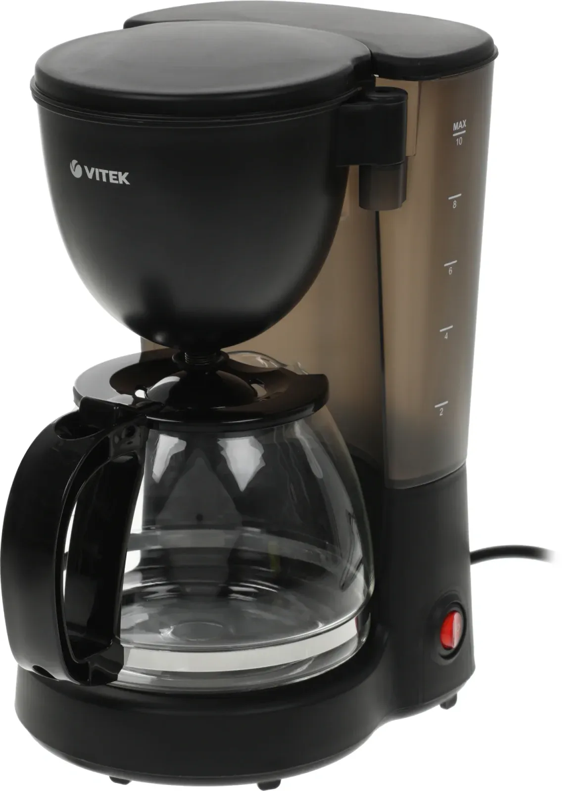 Кофеварка капельная Vitek Prive VT-8380 600Вт черный - фото 7