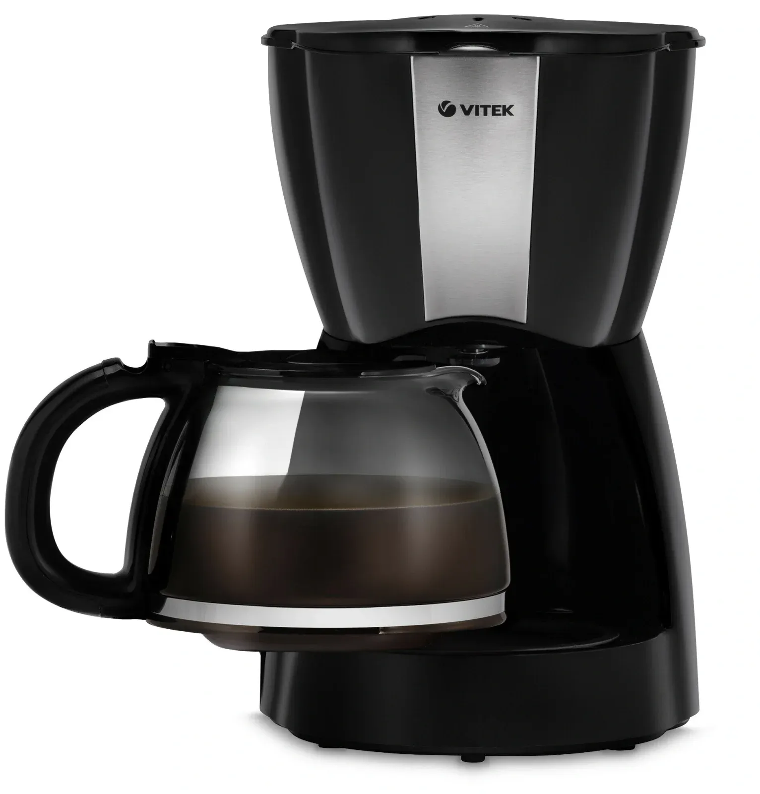 Кофеварка капельная Vitek Starlight VT-8385 980Вт черный - фото 4