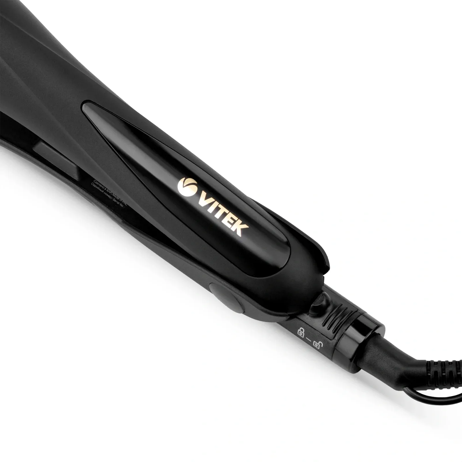 Выпрямитель Vitek VT-8402 35Вт черный макс.темп.:210С покрытие:керамико-турмалиновое - фото 5