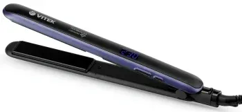 Выпрямитель Vitek VT-8414 40Вт черный макс.темп.:230С покрытие:керамико-турмалиновое - фото 7