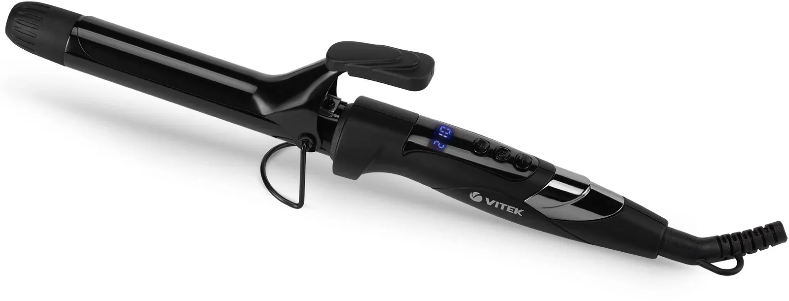 Щипцы Vitek VT-8420 45Вт черный макс.темп.:210С покрытие:керамико-турмалиновое - фото 2