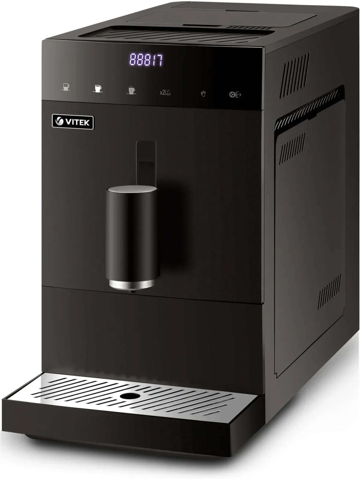 Кофемашина Vitek Metropolis VT-8700 1350Вт черный - фото 4