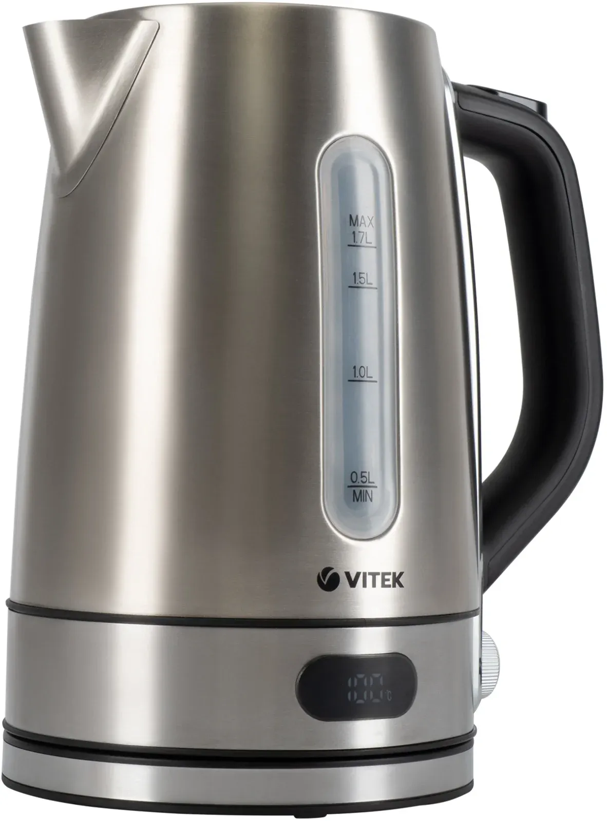 Чайник электрический Vitek VT-1160 1.7л. 2200Вт серебристый корпус: нерж.сталь/пластик - фото 8