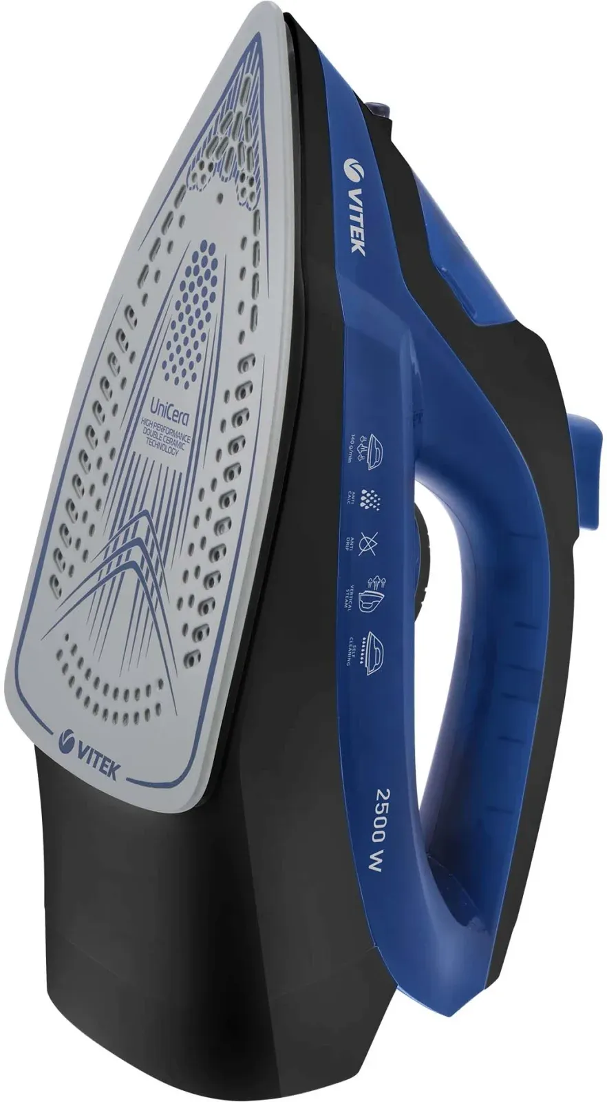 Утюг Vitek VT-8323 2500Вт синий/черный - фото 4