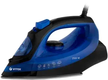 Утюг Vitek VT-8323 2500Вт синий/черный - фото 6