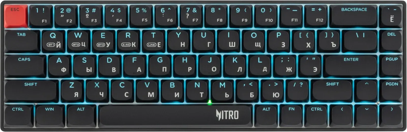 Клавиатуры ACER Nitro OKR400 черный - фото 4