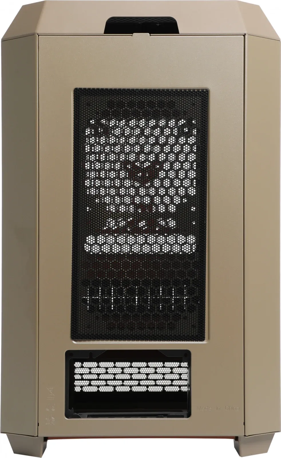 Корпус Thermaltake The Tower 300 Gravel Send коричневый без БП mATX 8x120mm 6x140mm 2xUSB3.0 audio bott PSU - фото 5