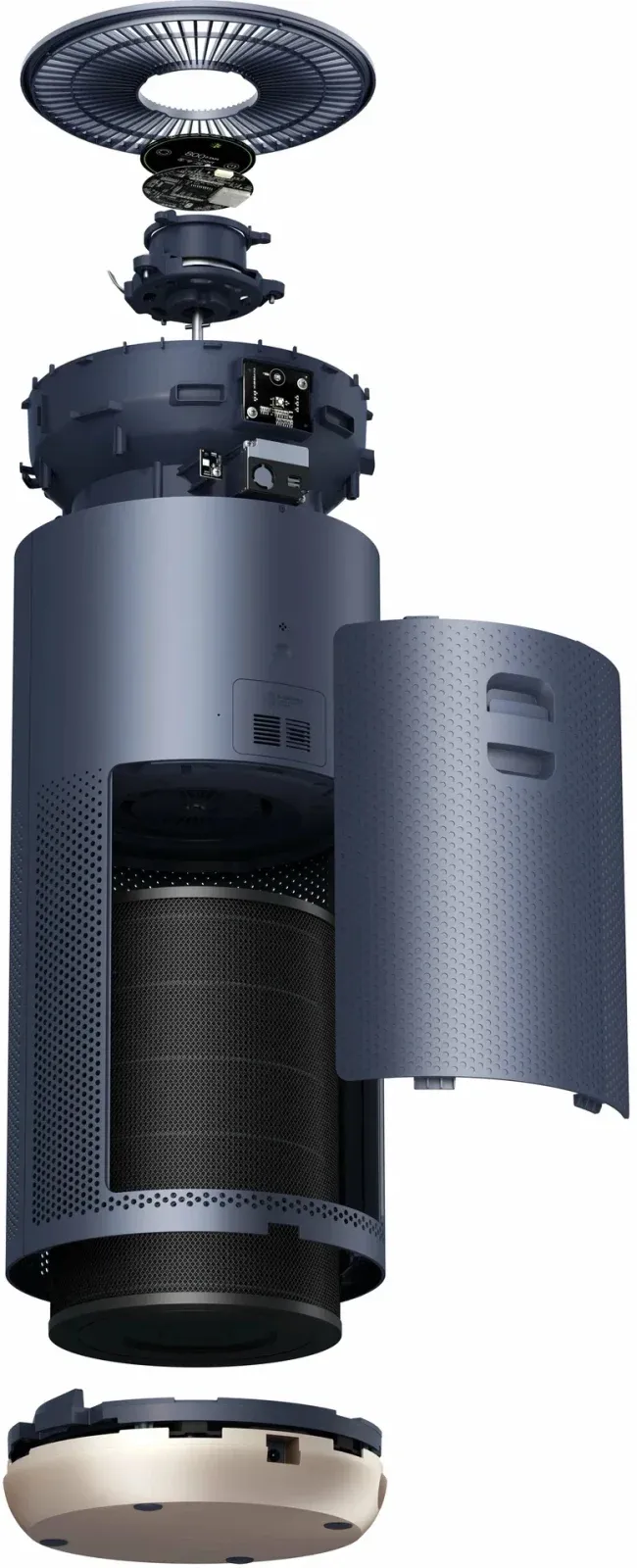 Воздухоочиститель Smartmi Air Purifier 2 40Вт синий KQJHQ02ZM - фото 2
