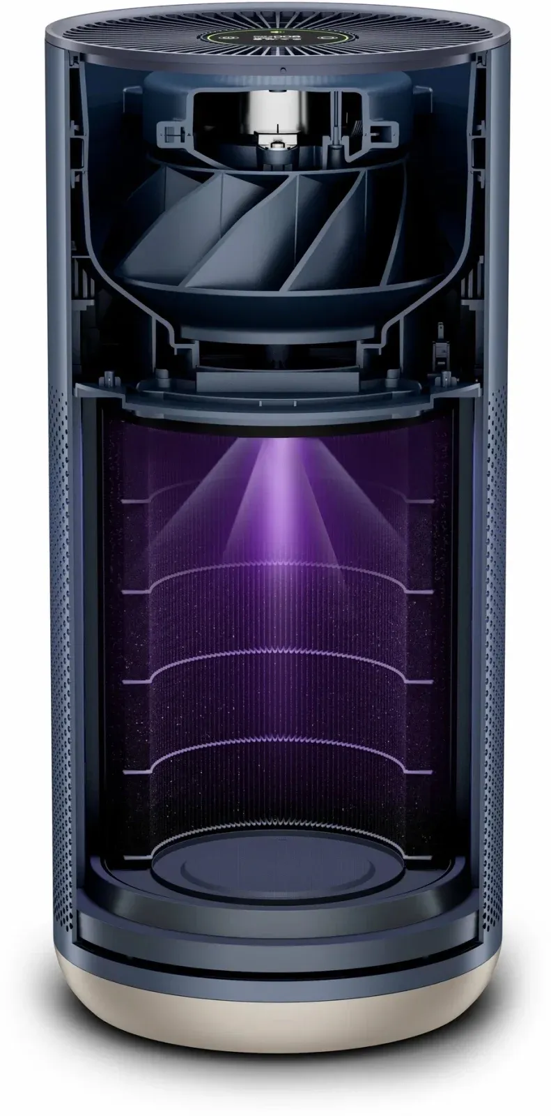 Воздухоочиститель Smartmi Air Purifier 2 40Вт синий KQJHQ02ZM - фото 3