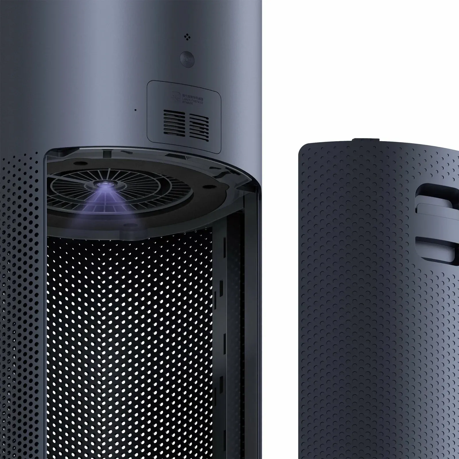 Воздухоочиститель Smartmi Air Purifier 2 40Вт синий KQJHQ02ZM - фото 5