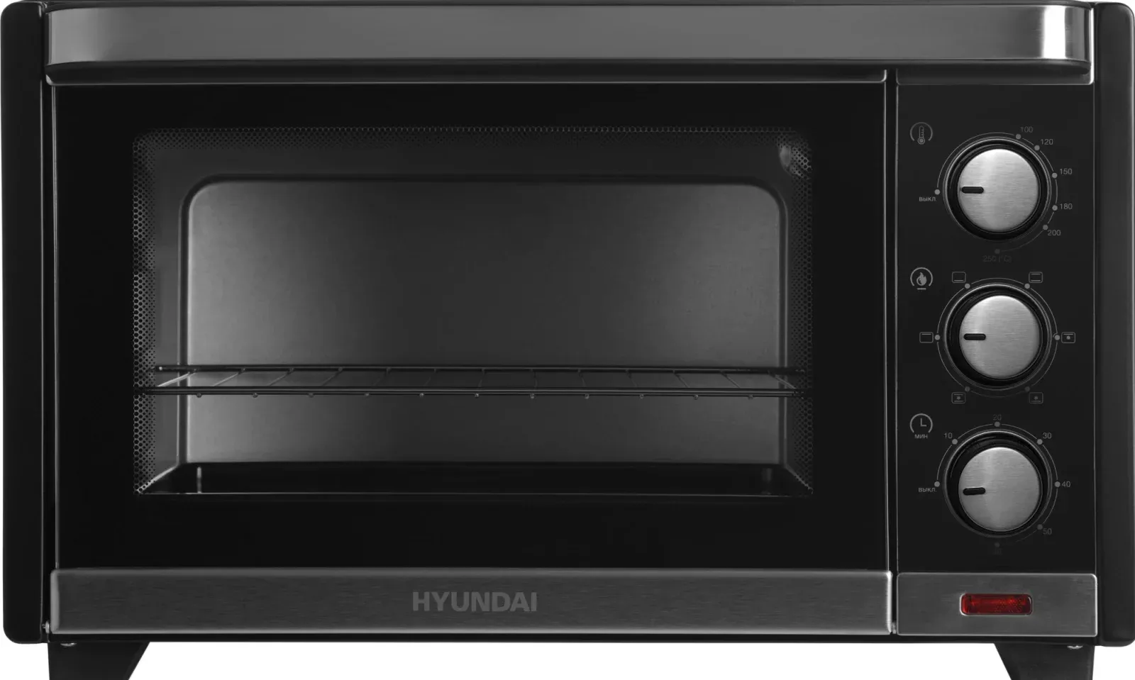Мини-печь Hyundai MIO-HY101 30л. 1600Вт черный, 30 л - фото 7