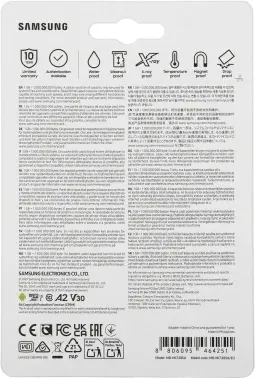 Флеш карта microSDXC 128GB Samsung MB-MC128SA EVO PLUS + adapter - фото 8