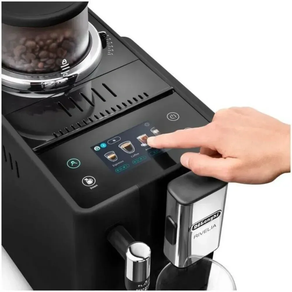 Кофемашина Delonghi Rivelia EXAM440.35. B 1450Вт черный - фото 4