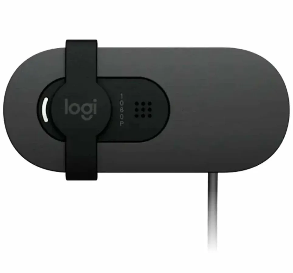 Камера Web Logitech HD Webcam Brio 105 графитовый 2Mpix 1920x1080 USB2.0 с микрофоном для ноутбука 960-001590 - фото 4