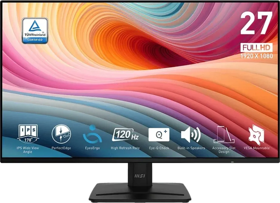Монитор MSI 27 Pro MP271A E2 черный IPS LED 16:9 HDMI M/M матовая 300cd 178гр/178гр 1920x1080 120Hz VGA DP FHD 3.82кг - фото 5