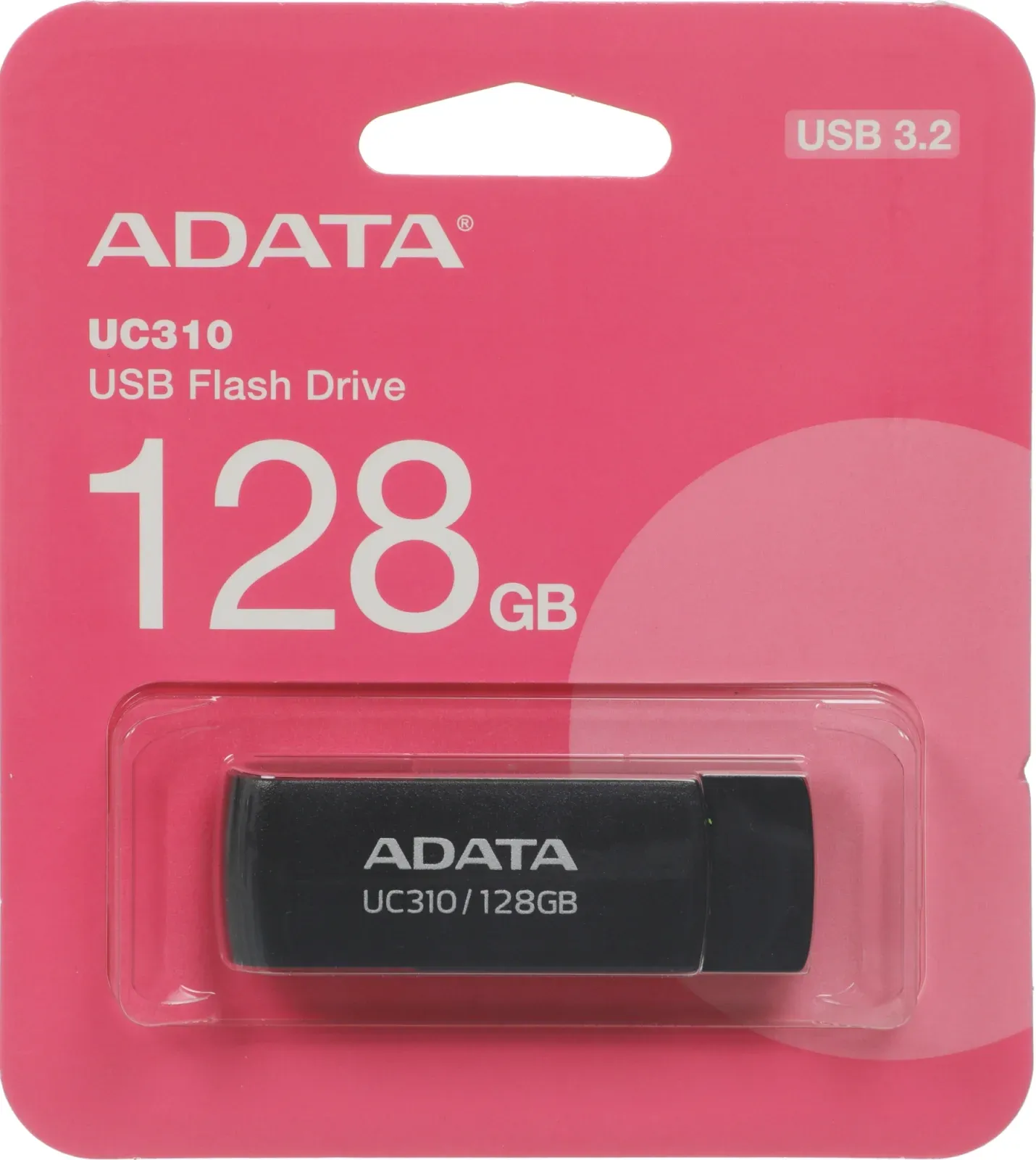 Флеш Диск A-Data 128GB UC310 UC310-128G-RBK USB3.2 черный, 128 ГБ - фото 4