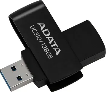 Флеш Диск A-Data 128GB UC310 UC310-128G-RBK USB3.2 черный, 128 ГБ - фото 7