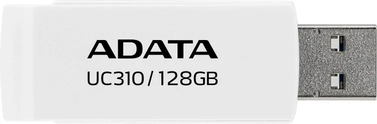 Флеш Диск A-Data 128GB UC310 UC310-128G-RWH USB3.2 белый, 128 ГБ - фото 1