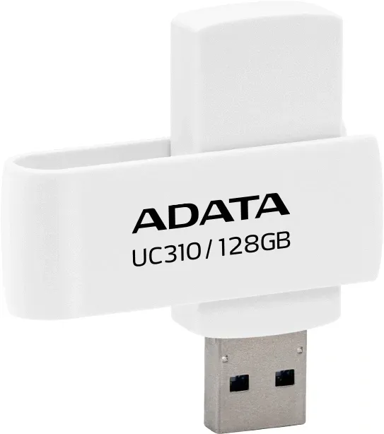 Флеш Диск A-Data 128GB UC310 UC310-128G-RWH USB3.2 белый, 128 ГБ - фото 2