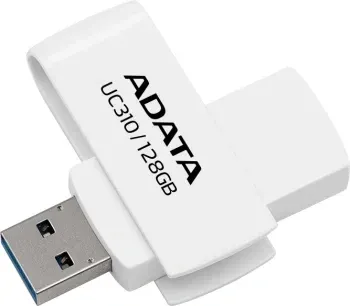 Флеш Диск A-Data 128GB UC310 UC310-128G-RWH USB3.2 белый, 128 ГБ - фото 8