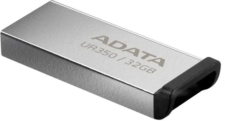 Флеш Диск A-Data 32GB UR350 UR350-32G-RSR/BK USB3.2 серебристый/черный, 32 ГБ - фото 3