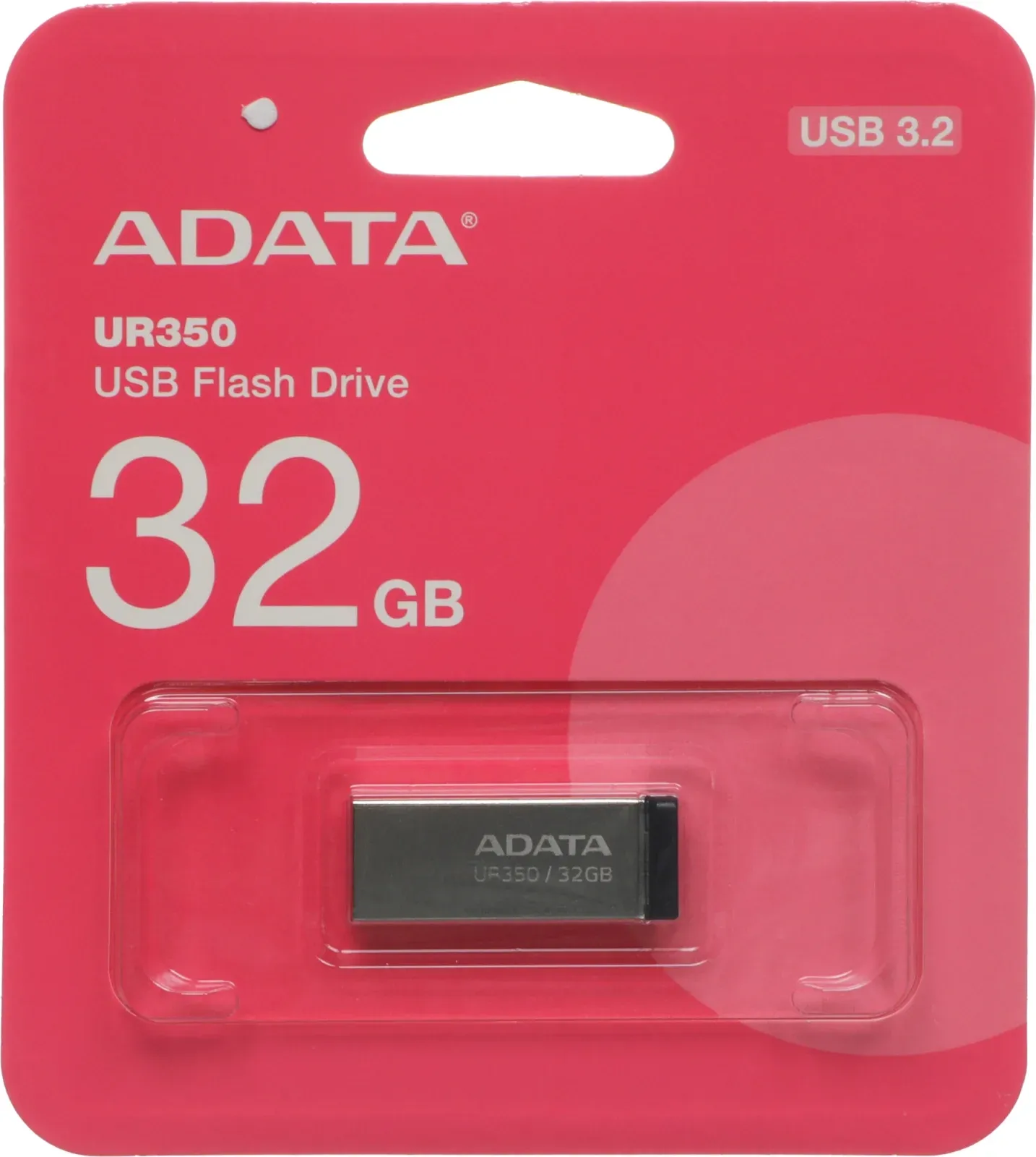 Флеш Диск A-Data 32GB UR350 UR350-32G-RSR/BK USB3.2 серебристый/черный, 32 ГБ - фото 5
