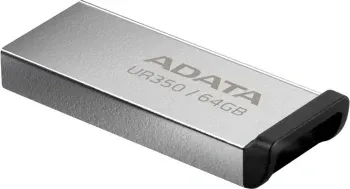 Флеш Диск A-Data 64GB UR350 UR350-64G-RSR/BK USB3.2 серебристый/черный, 64 ГБ - фото 6