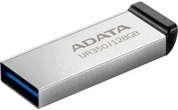 Флеш Диск A-Data 128GB UR350 UR350-128G-RSR/BK USB3.2 серебристый/черный, 128 ГБ - фото 6
