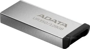Флеш Диск A-Data 128GB UR350 UR350-128G-RSR/BK USB3.2 серебристый/черный, 128 ГБ - фото 8