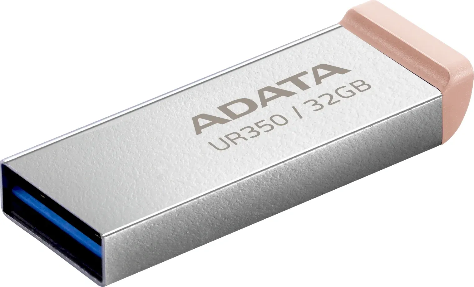 Флеш Диск A-Data 32GB UR350 UR350-32G-RSR/BG USB3.2 серебристый/коричневый, 32 ГБ - фото 2