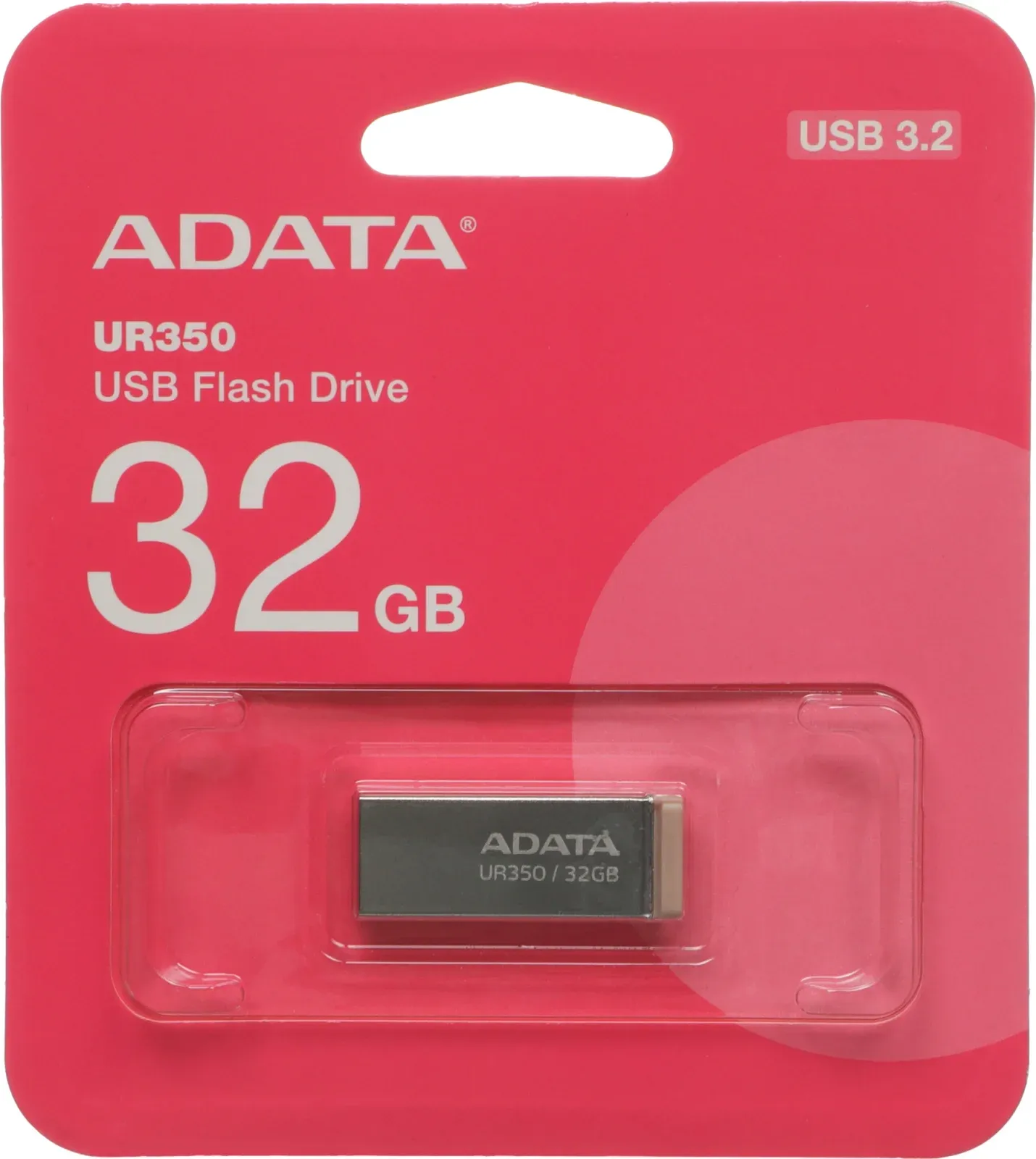 Флеш Диск A-Data 32GB UR350 UR350-32G-RSR/BG USB3.2 серебристый/коричневый, 32 ГБ - фото 4