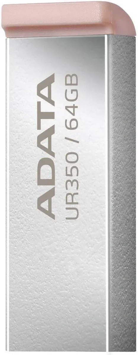 Флеш Диск A-Data 64GB UR350 UR350-64G-RSR/BG USB3.2 серебристый/коричневый, 64 ГБ - фото 6