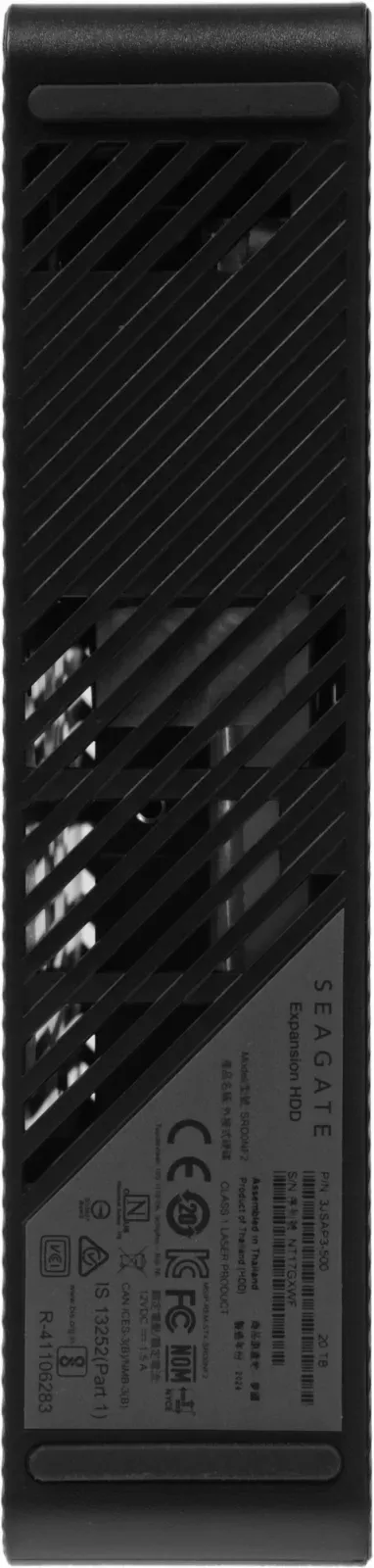Жесткий диск Seagate USB3.0 20TB STKP20000400 Expansion 3.5 черный - фото 5