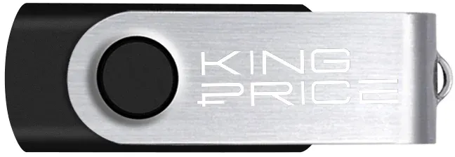 Флеш Диск KingPrice 8GB KPFD2 KPFD2A008ABK USB2.0 черный, 8 ГБ - фото 4
