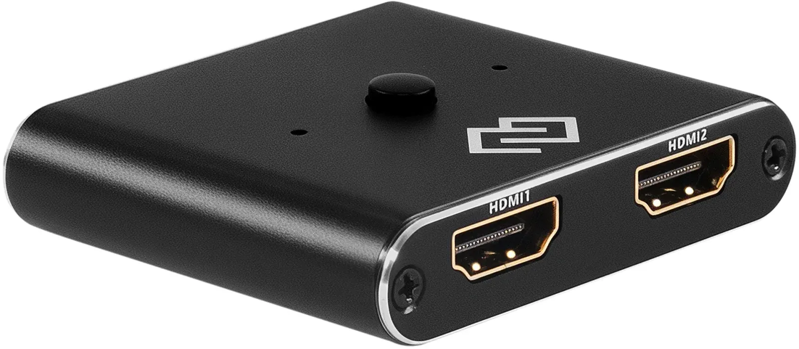 Переключатель аудио-видео Digma HDMI f/HDMI f/HDMI f черный D-HSW-V2.0X2 - фото 6