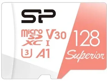 Флеш карта microSDXC 128GB Silicon Power SP128GBSTXDV3V20SP Superior + adapter - фото 5
