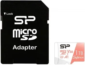 Флеш карта microSDXC 1TB Silicon Power SP001TBSTXDV3V20SP Superior w/o adapter - фото 3