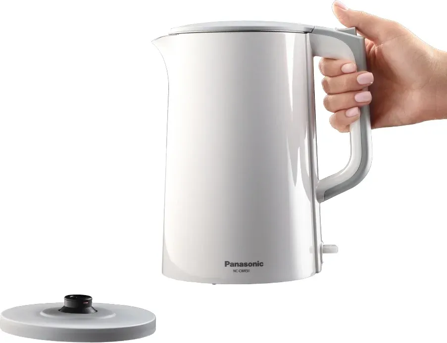 Чайник электрический Panasonic NC-CWK50 1.7л. 1500Вт белый корпус: пластик - фото 3