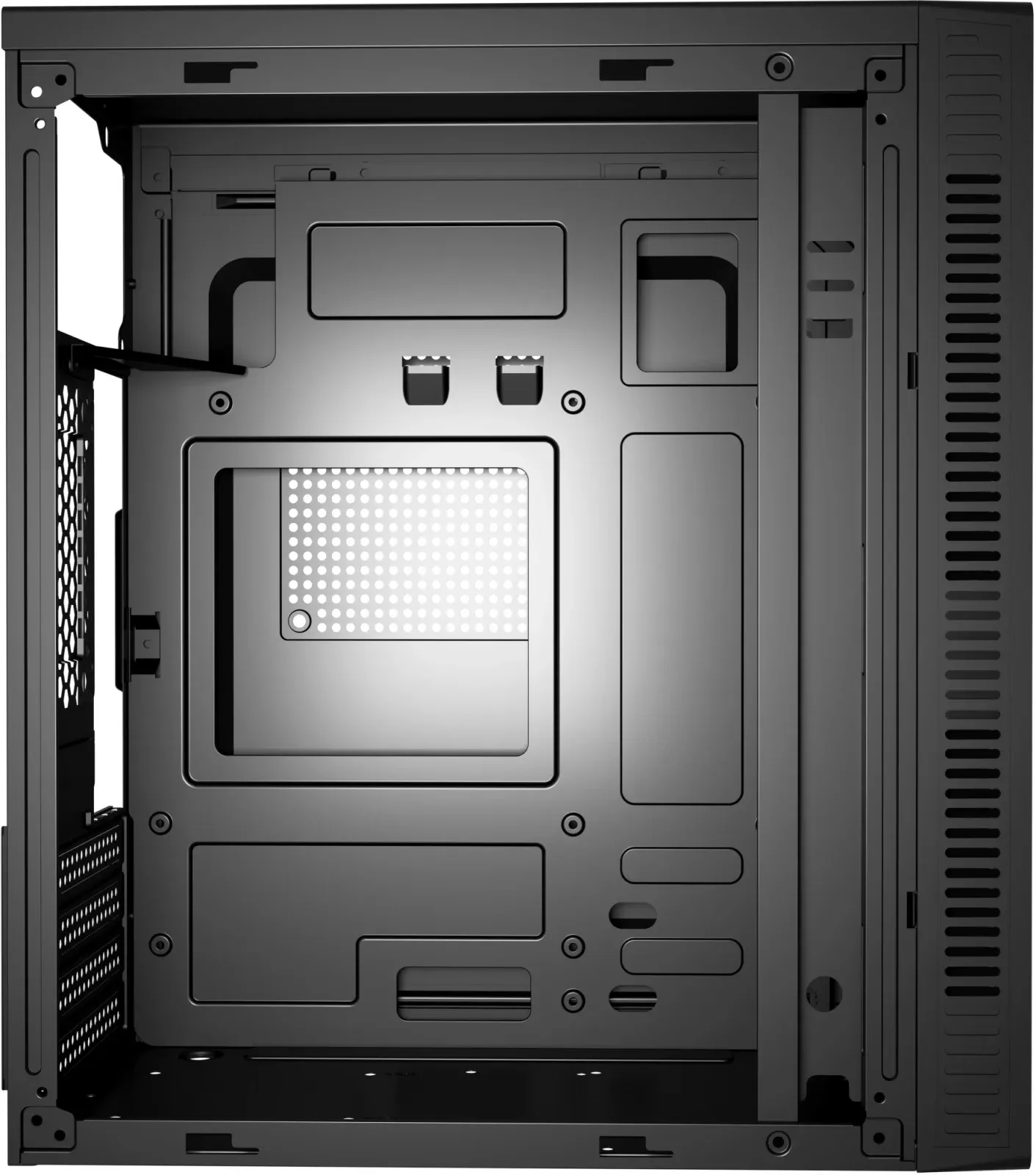 Корпус Bloody BD-CC101 черный без БП mATX 1x80mm 1x92mm 2x120mm 2xUSB2.0 1xUSB3.0 audio - фото 4
