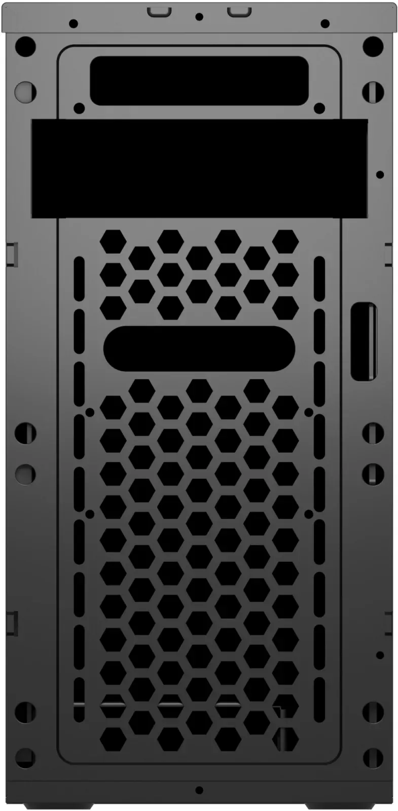 Корпус Bloody BD-CC101F черный без БП mATX 1x80mm 1x92mm 2xUSB2.0 1xUSB3.0 audio - фото 7