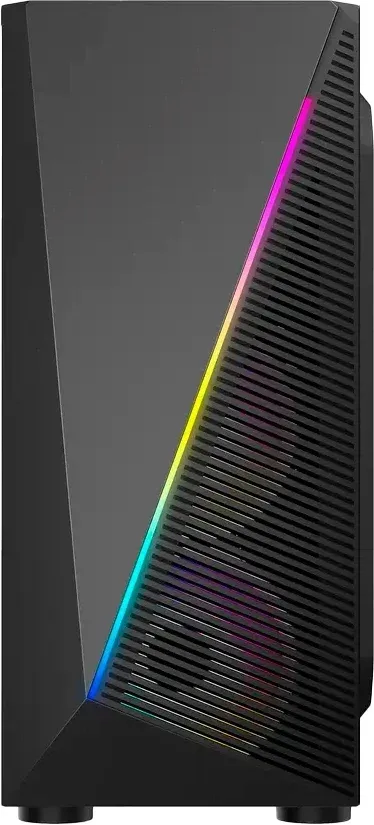 Корпус Bloody BD-CC102F черный без БП mATX 4x120mm 2xUSB2.0 1xUSB3.0 audio bott PSU - фото 2