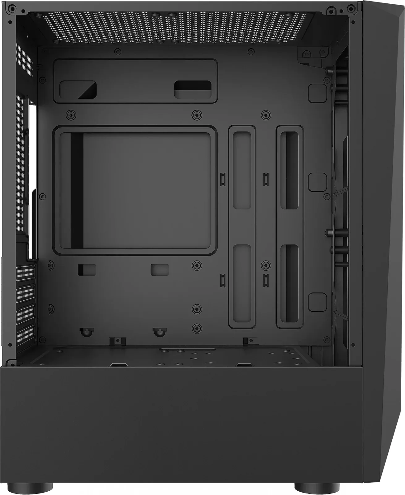 Корпус Bloody BD-CC102F черный без БП mATX 4x120mm 2xUSB2.0 1xUSB3.0 audio bott PSU - фото 4