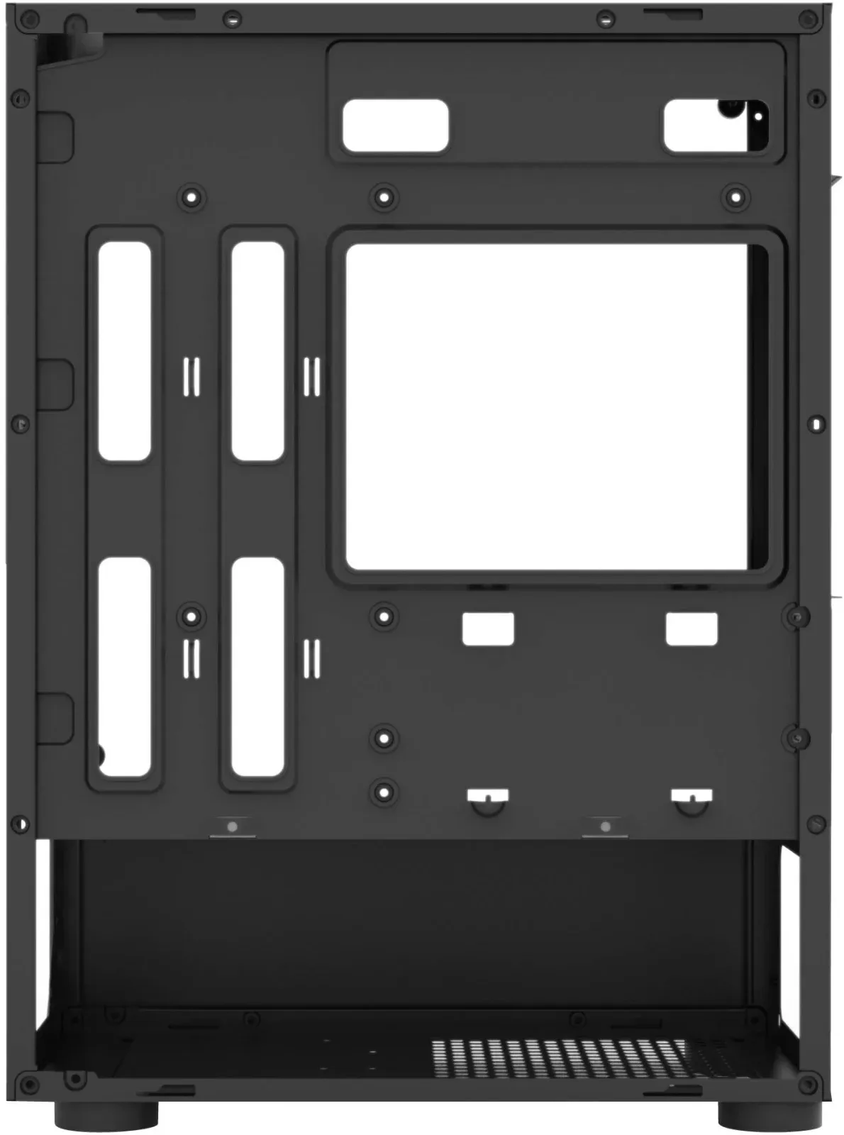 Корпус Bloody BD-CC102F черный без БП mATX 4x120mm 2xUSB2.0 1xUSB3.0 audio bott PSU - фото 7