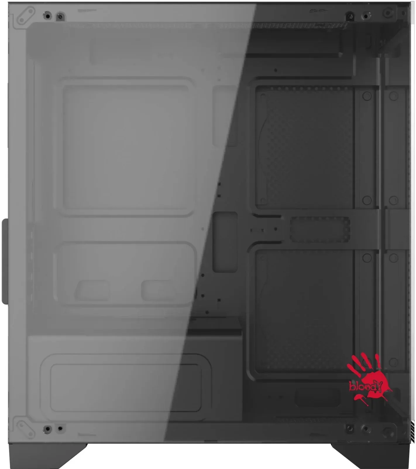 Корпус Bloody BD-CC103 черный без БП mATX 7x120mm 1xUSB2.0 1xUSB3.0 audio bott PSU - фото 5