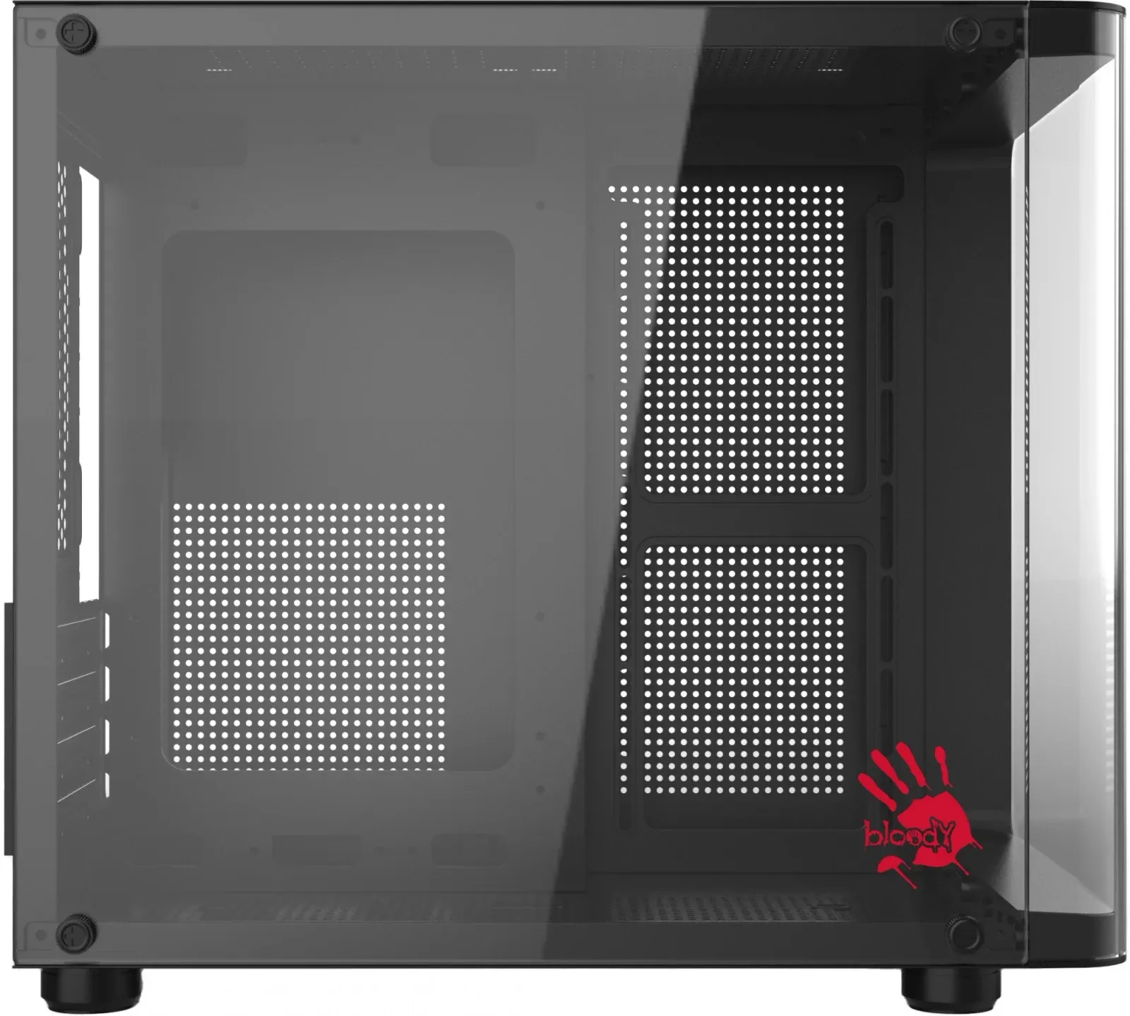 Корпус Bloody BD-CC104 черный без БП mATX 5x120mm 1xUSB2.0 1xUSB3.0 audio - фото 2