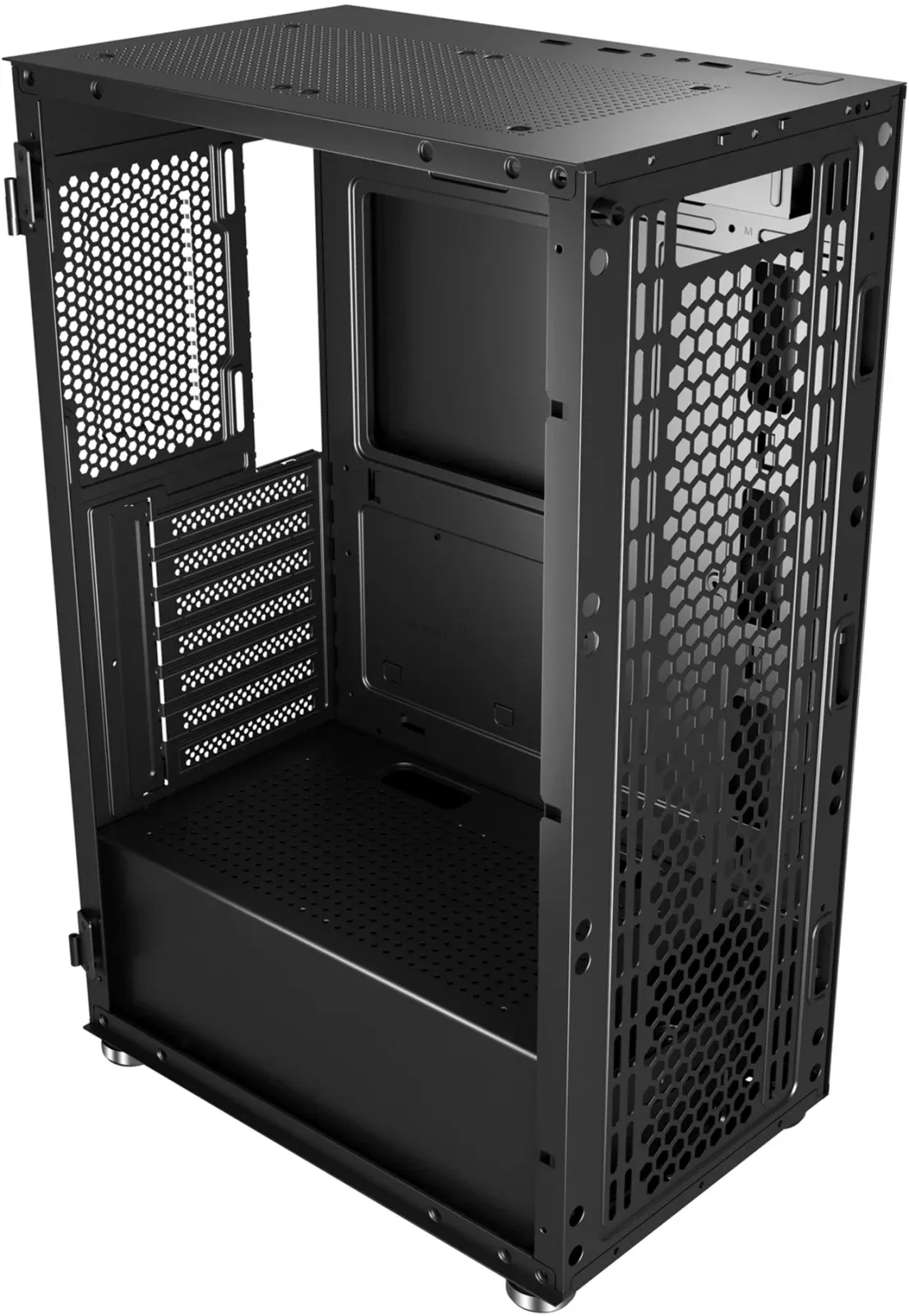 Корпус Bloody BD-CC106F черный без БП ATX 4x120mm 1xUSB2.0 1xUSB3.0 audio bott PSU - фото 8