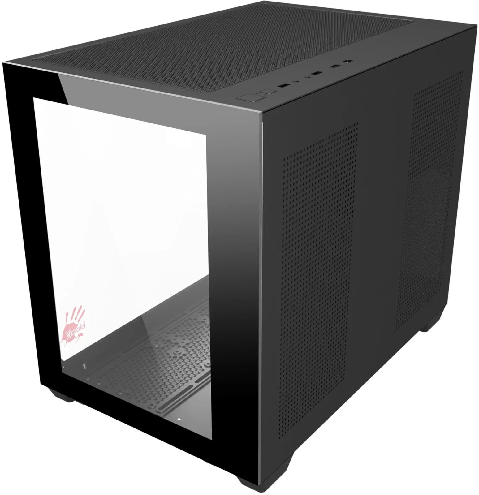 Корпус Bloody BD-CC108 черный без БП mATX 9x120mm 2xUSB3.0 audio bott PSU - фото 5