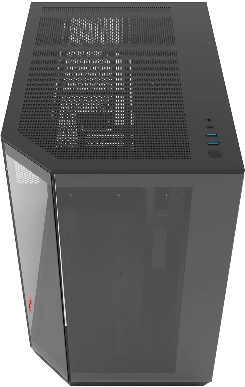 Корпус Bloody BD-CC109 черный без БП ATX 10x120mm 2xUSB3.0 audio - фото 8