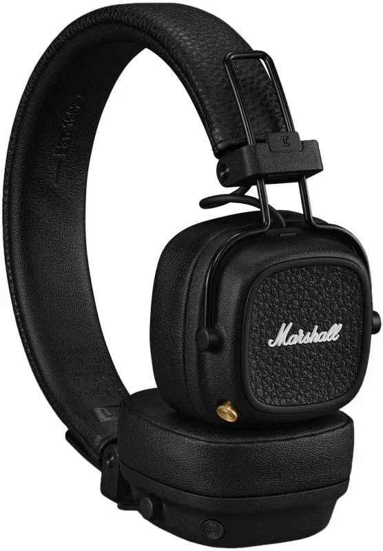 Гарнитура накладные Marshall Major V черный беспроводные bluetooth оголовье MAJOR V BLACK - фото 2