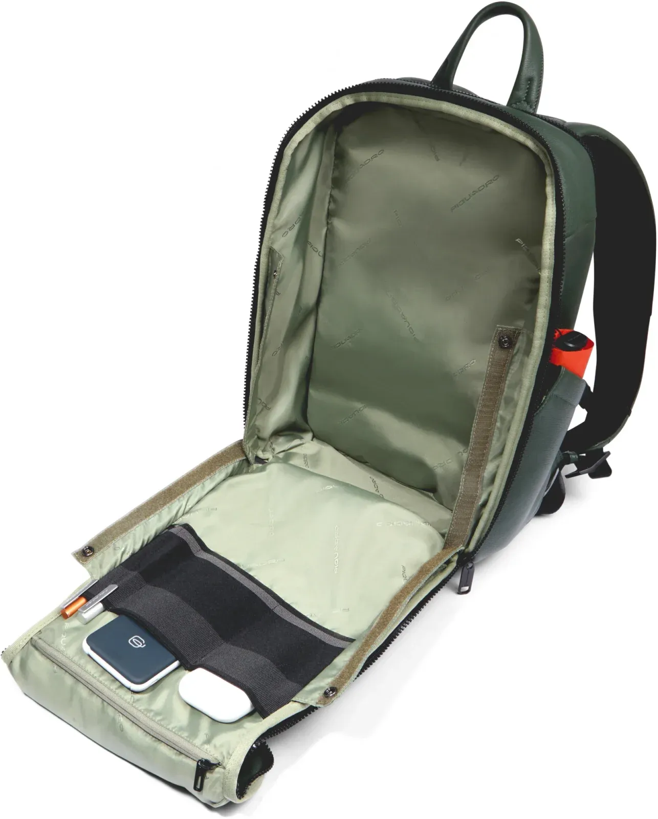 Рюкзак Piquadro Than CA6610S135/VE оливковый натур.кожа - фото 5